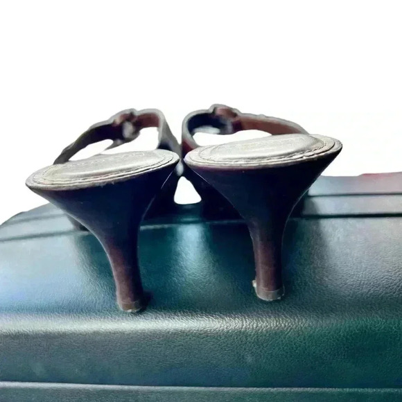 Harold’s 100% Leather kitten heel new brown - Picture 2 of 6